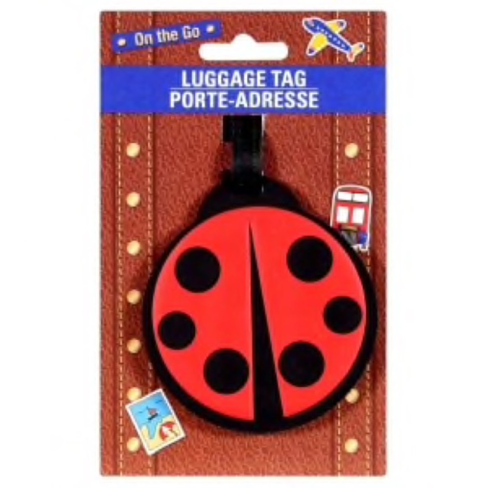 LADYBUG LUGGAGE TAG NWT - Picture 3 of 5